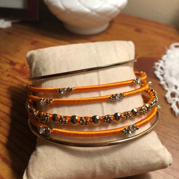 Jewelry 7 For 25 Wrapped Plus Size Bangles Poshmark